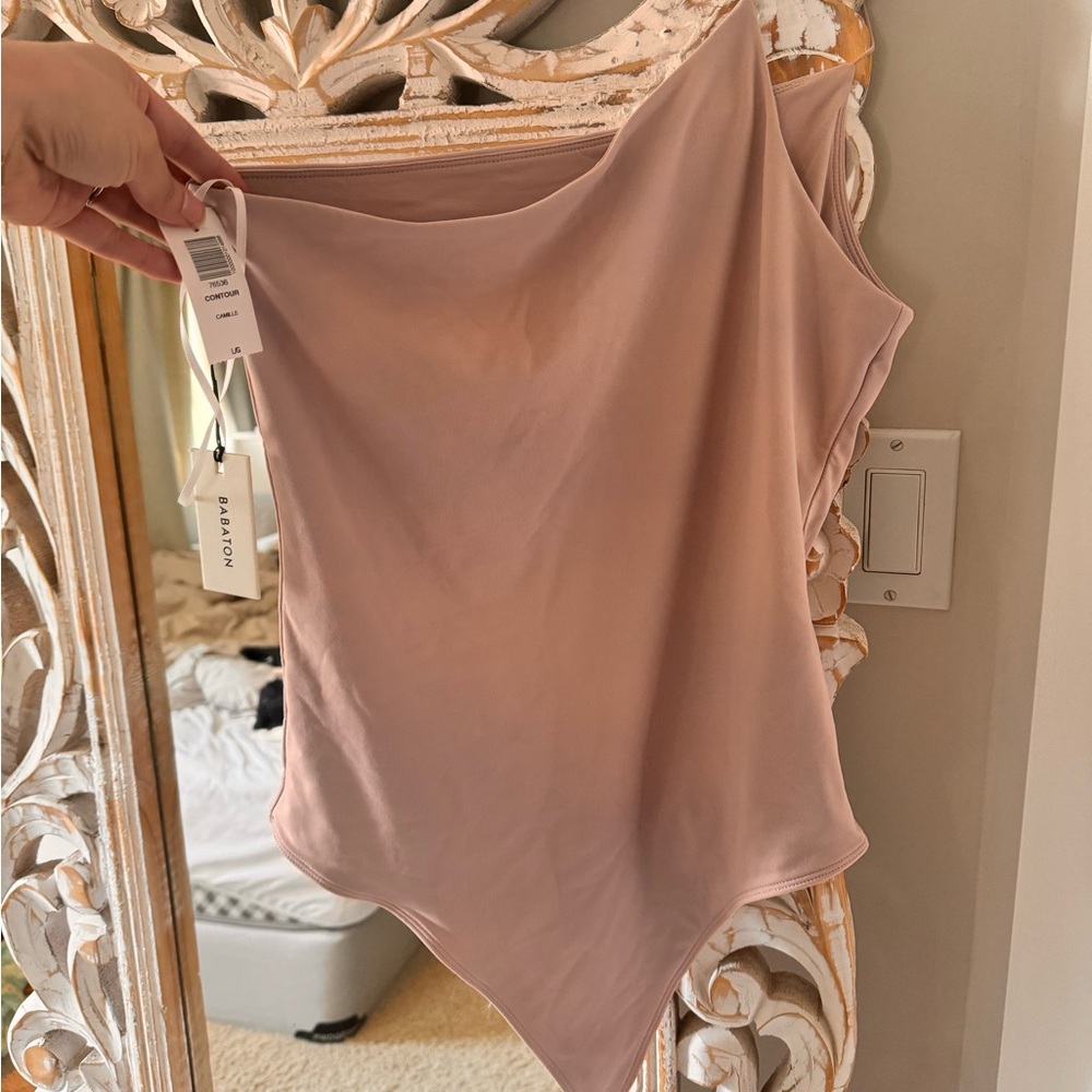 Babaton contour one shoulder cami